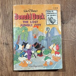 Walt Disney's Donald Duck: The Lost Jungle City Comic Book